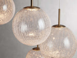 Casen Artisanal Glass Round Chandelier