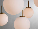 Casen Modern Satin Crystal Round Chandelier