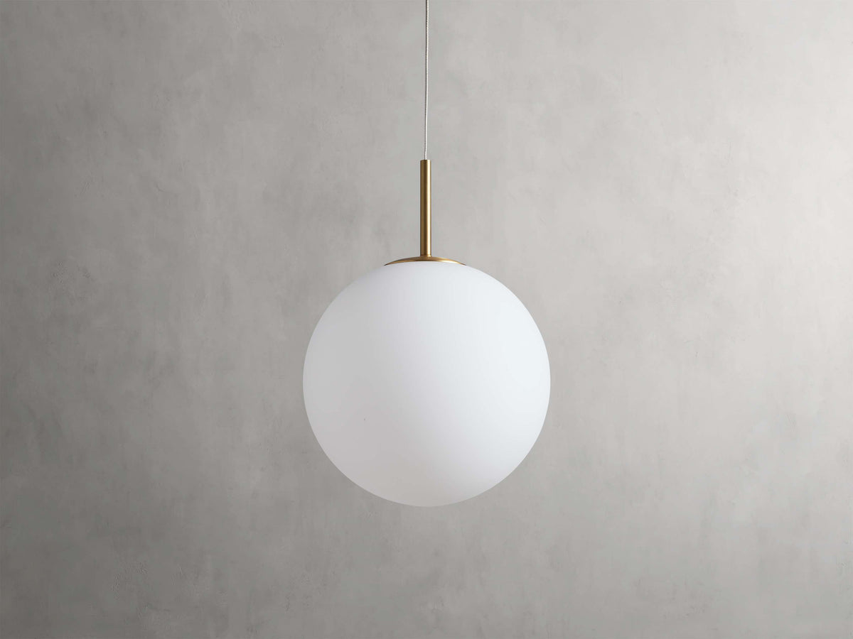 Casen Artisanal Glass Pendant Light