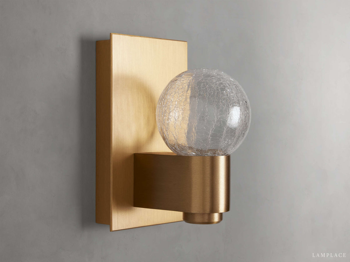 Casen Artisanal Glass Wall Sconce