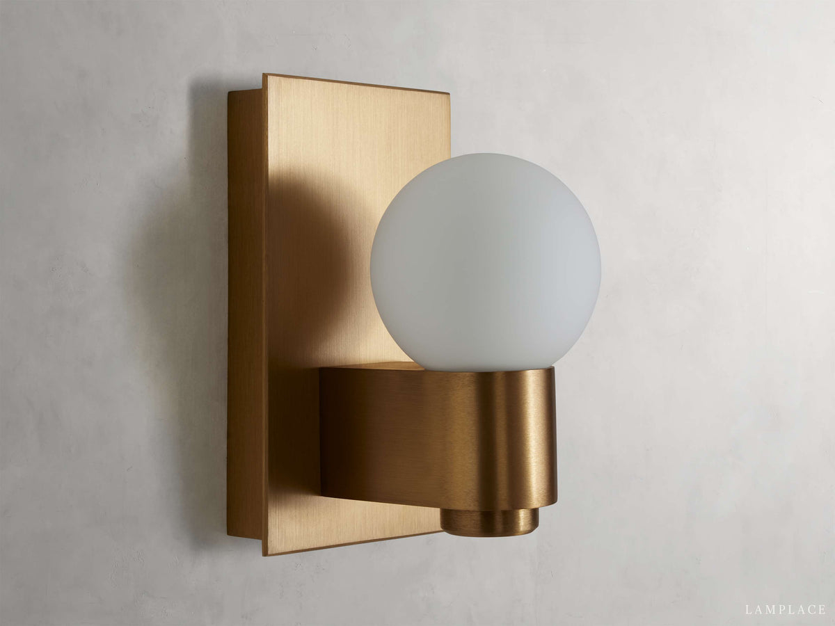 Casen Artisanal Glass Wall Sconce