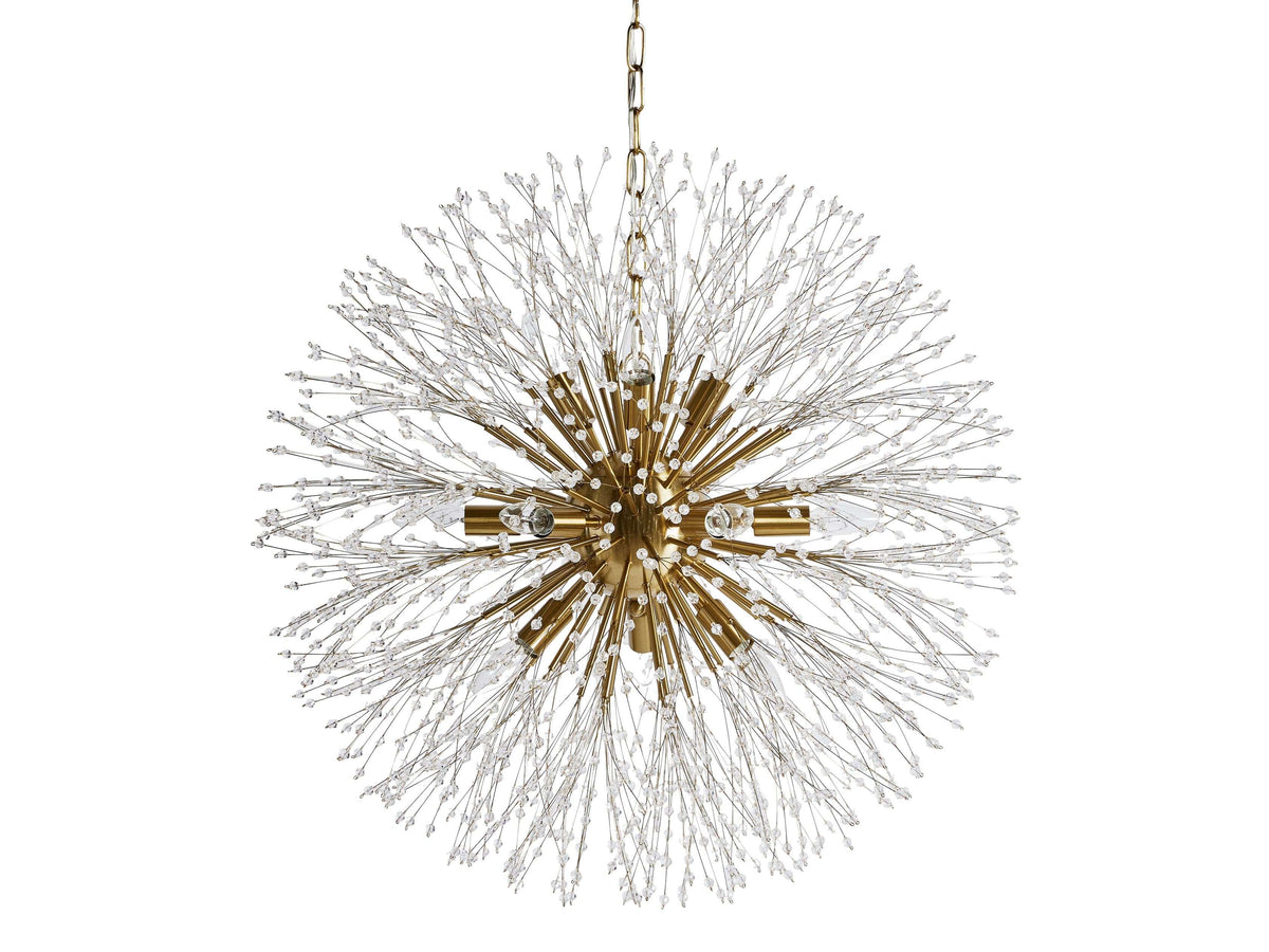 Dandelion Whimsical Crystal Round Chandelier