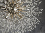 Dandelion Whimsical Crystal Round Chandelier