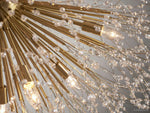 Dandelion Whimsical Crystal Round Chandelier