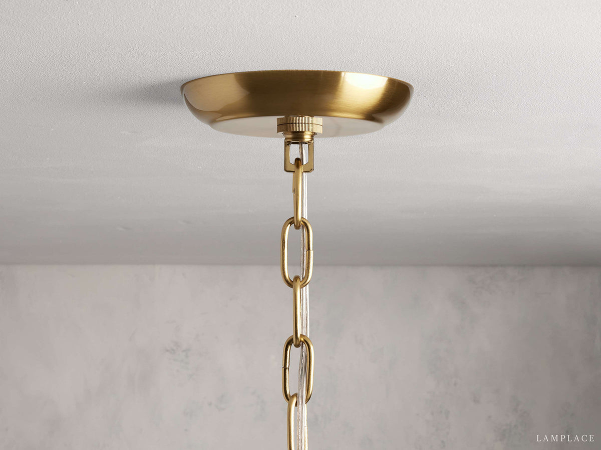 Dandelion Whimsical Crystal Round Chandelier