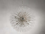 Dandelion Whimsical Crystal Round Chandelier