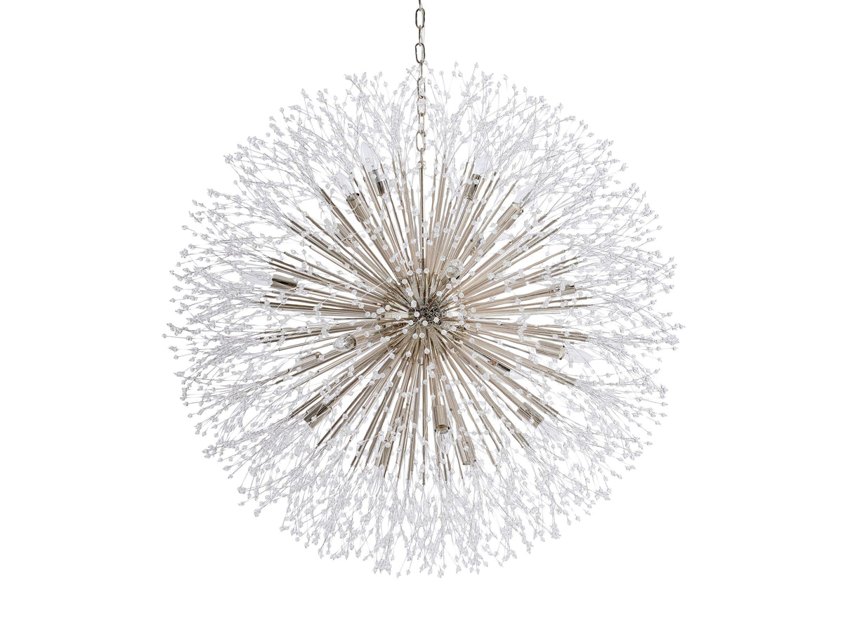 Dandelion Whimsical Crystal Round Chandelier