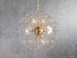 Lily Modern Floral Round Chandelier