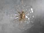 Lily Modern Floral Round Chandelier