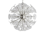 Lily Modern Floral Round Chandelier