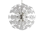 Lily Modern Floral Round Chandelier