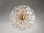 Lily Modern Floral Round Chandelier