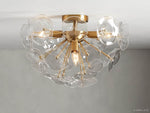 Lily Modern Floral Flush Mount