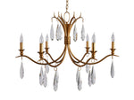 Celine Sparkling Drops Crystal Chandelier