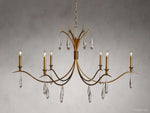 Celine Sparkling Drops Crystal Chandelier