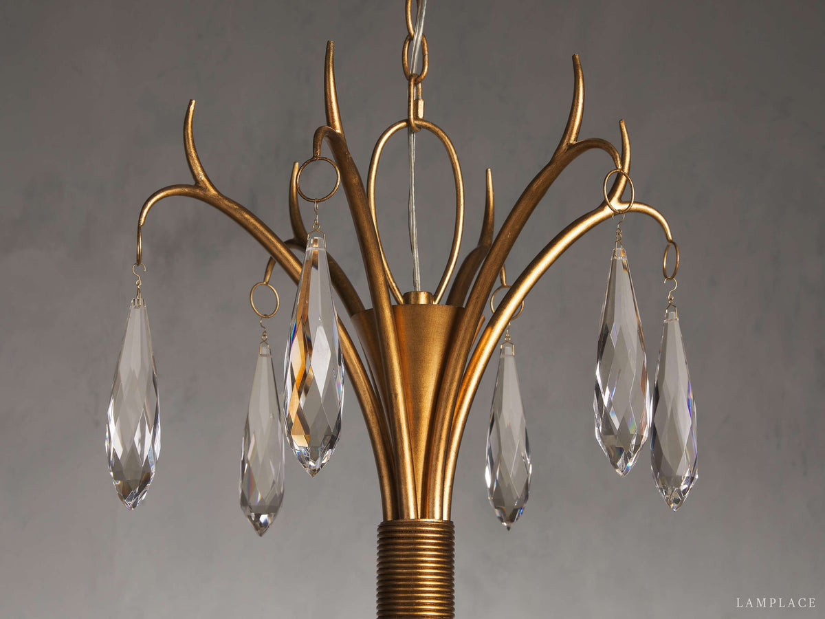 Celine Sparkling Drops Crystal Chandelier