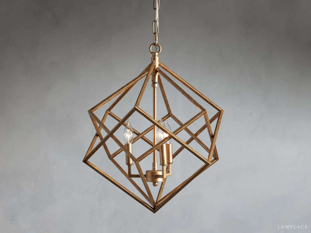 Geode Minimalist Geometric Pendant Light