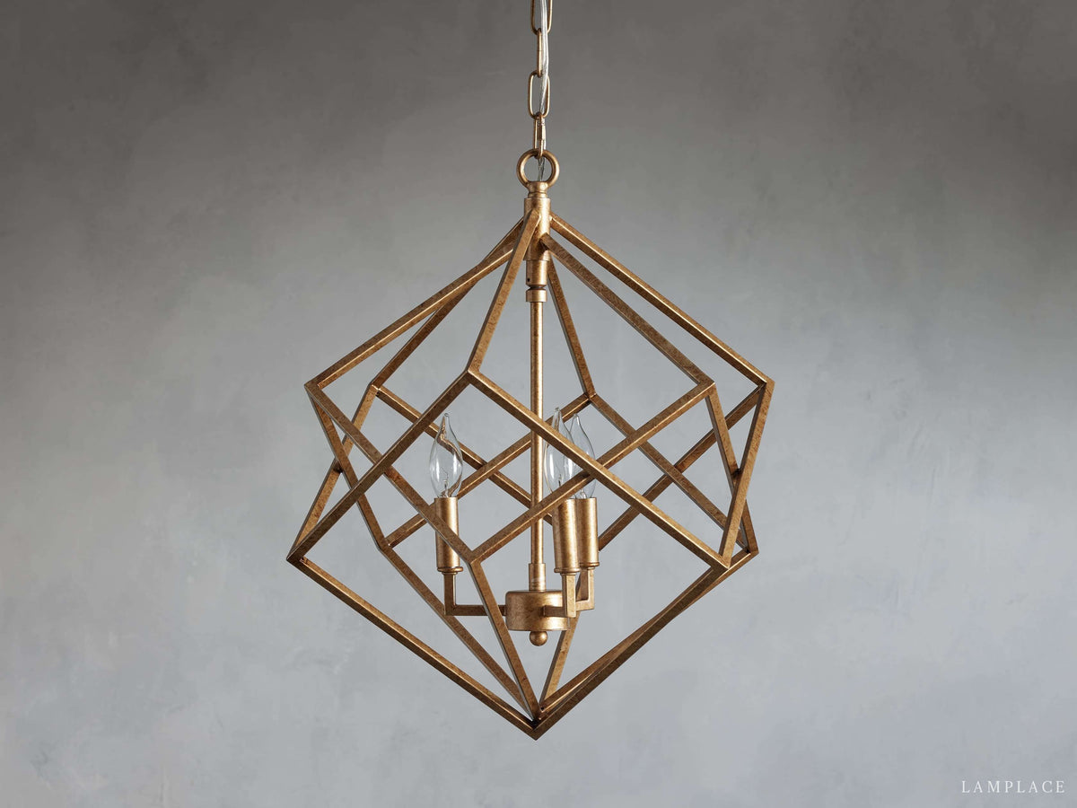 Geode Minimalist Geometric Pendant Light