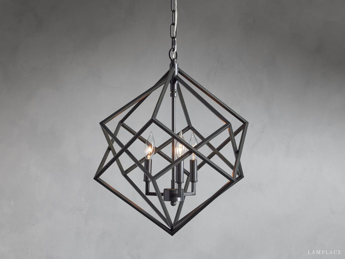 Geode Minimalist Geometric Pendant Light