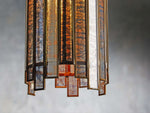 Laila Antiqued Glass Pendant Light