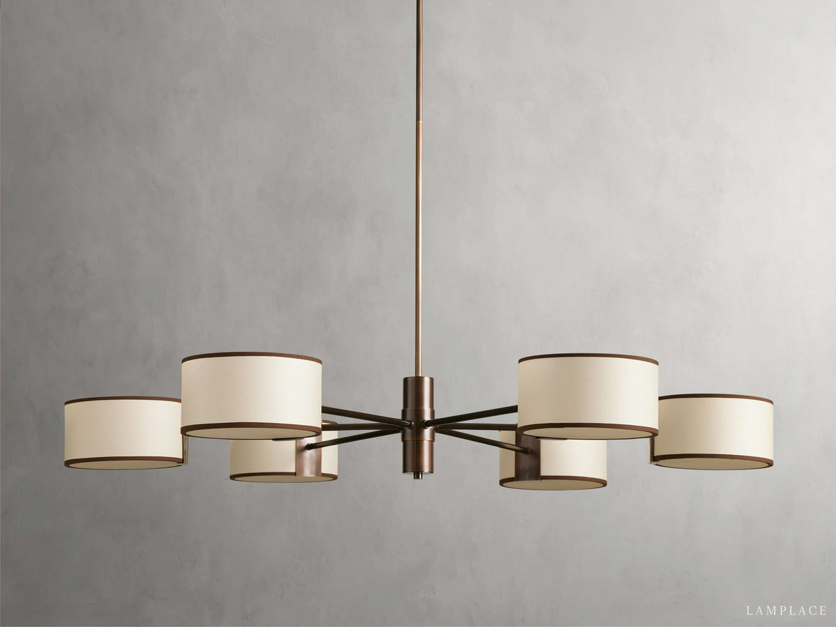 Daphne Gallery Style Round Chandelier