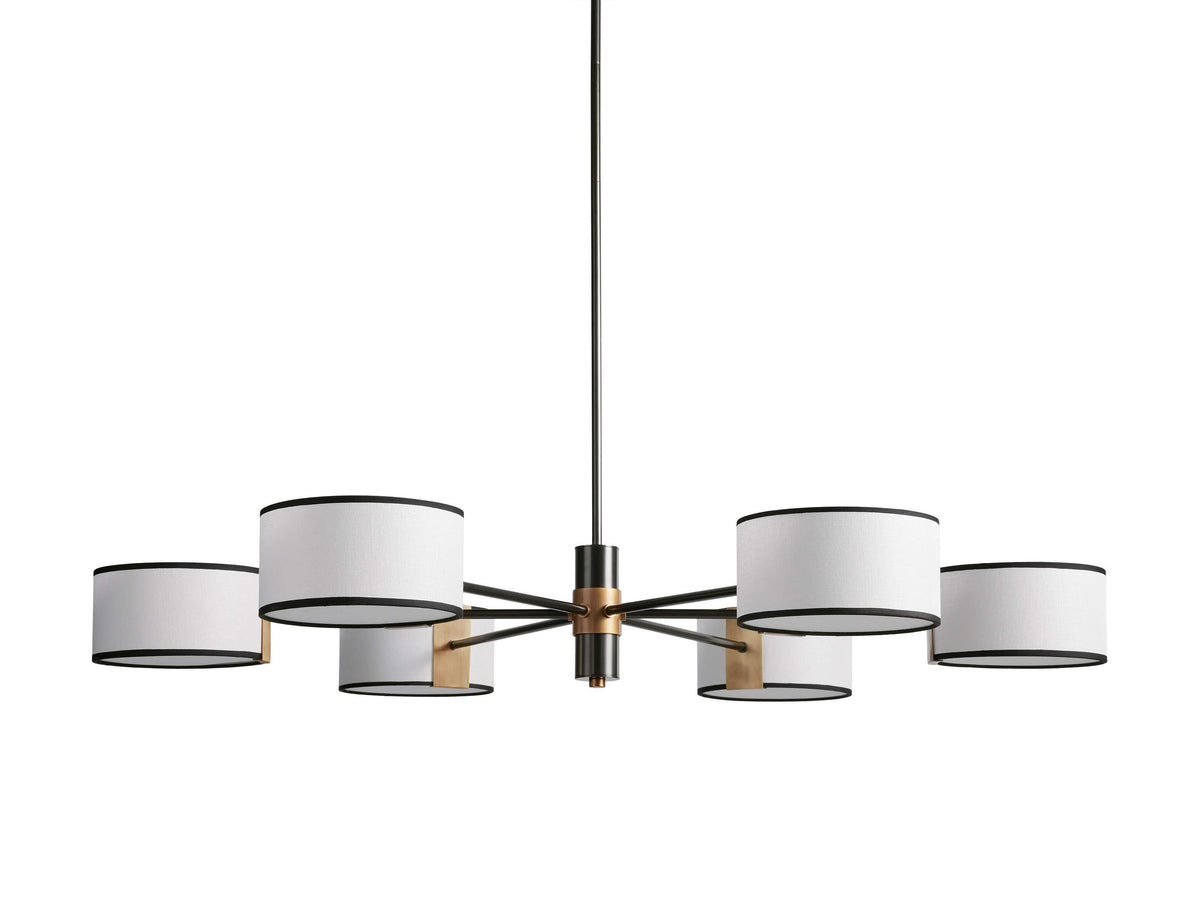 Daphne Gallery Style Round Chandelier