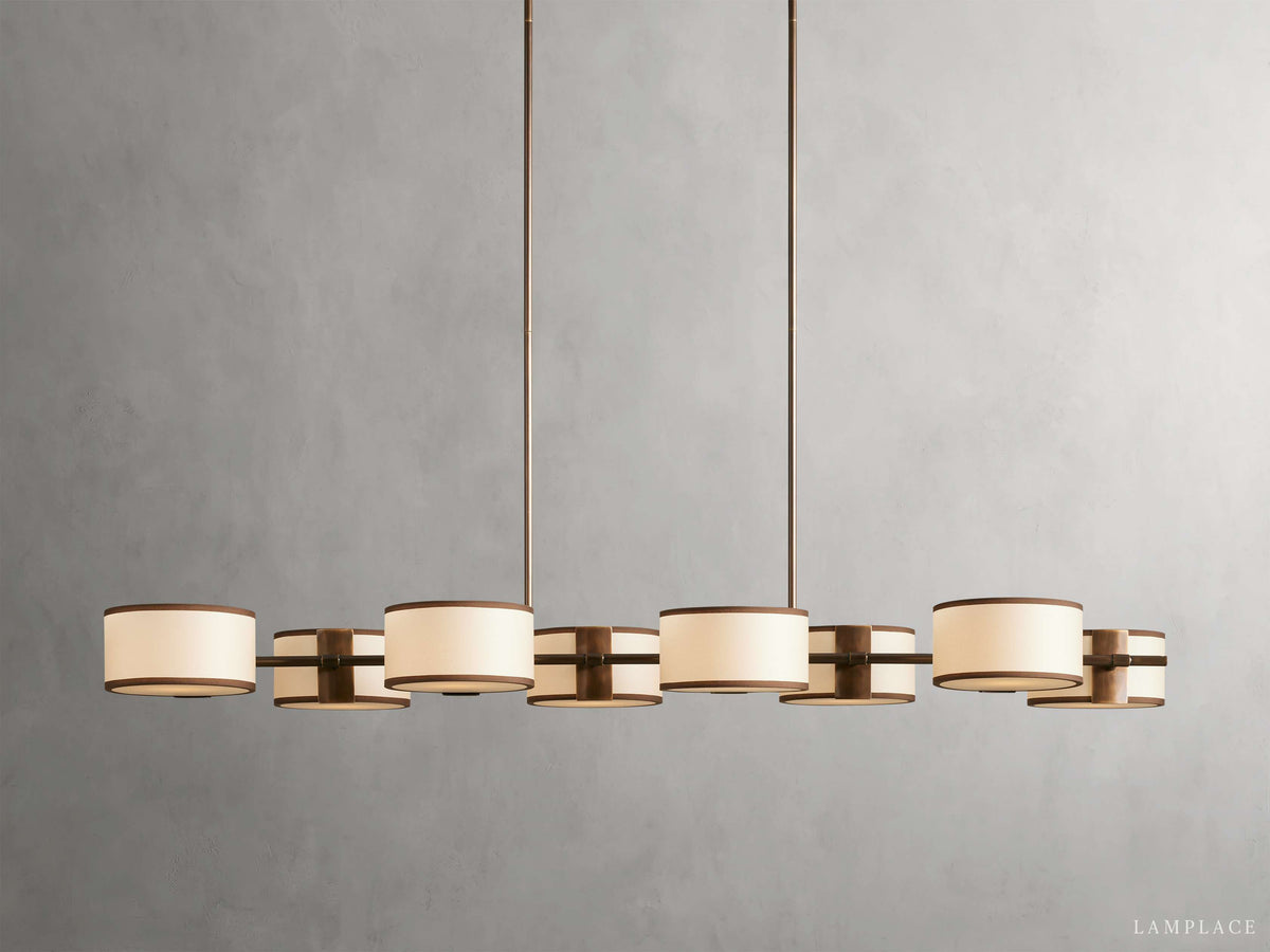 Daphne Gallery Style Linear Chandelier