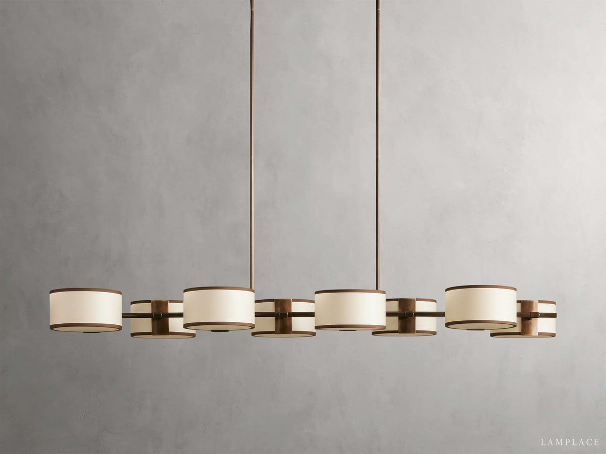 Daphne Gallery Style Linear Chandelier