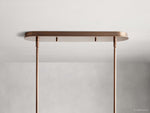 Daphne Gallery Style Linear Chandelier