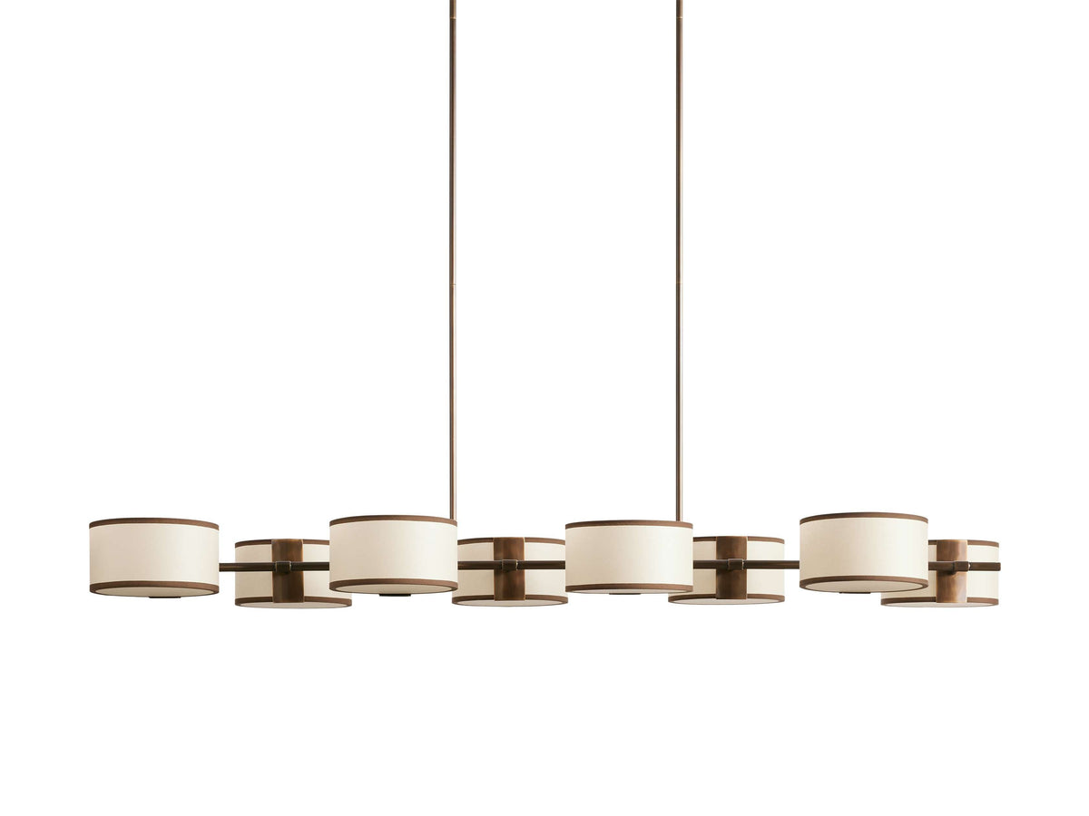 Daphne Gallery Style Linear Chandelier