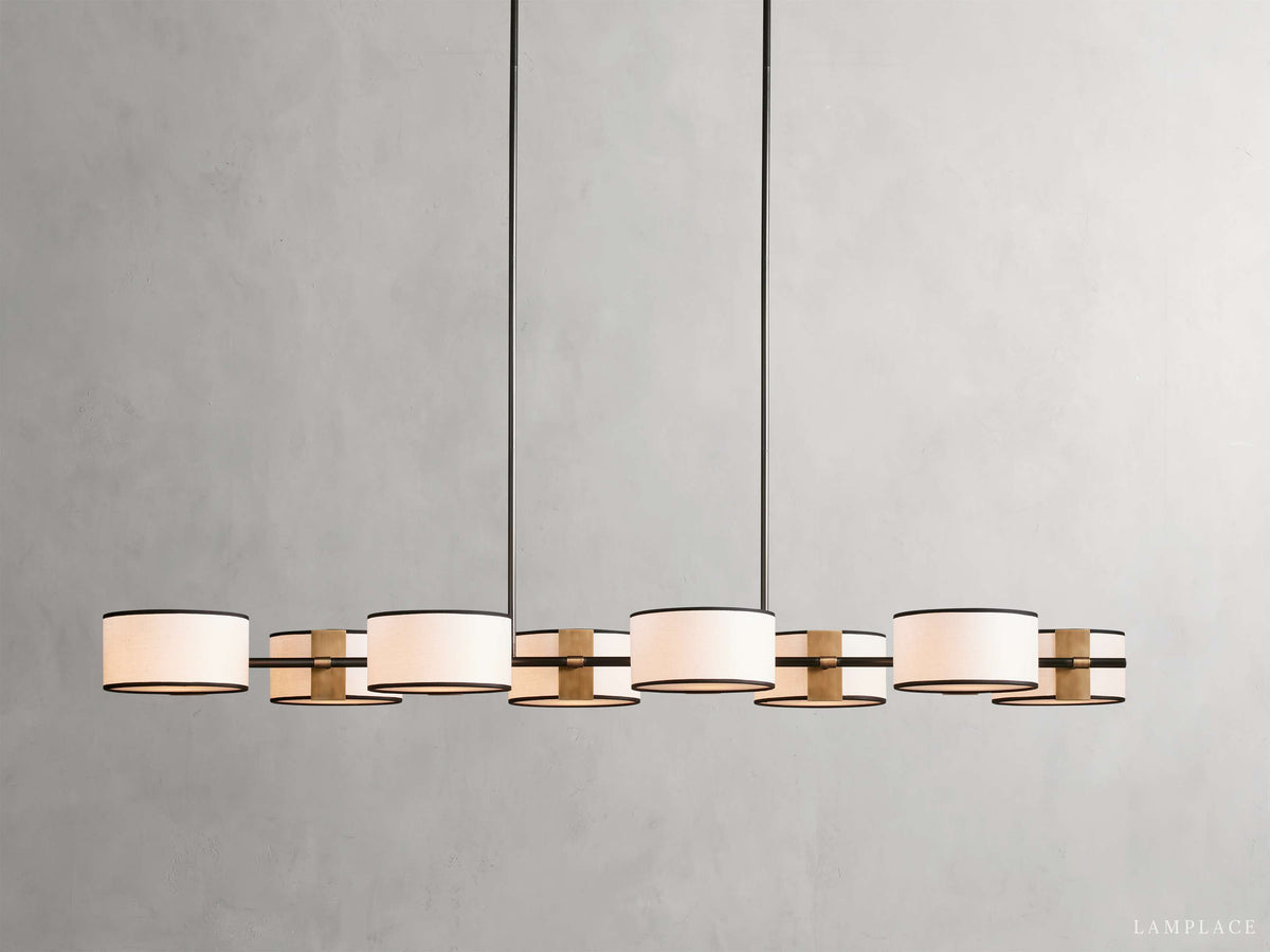 Daphne Gallery Style Linear Chandelier