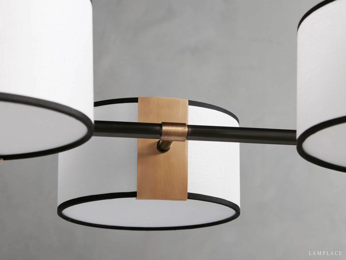 Daphne Gallery Style Linear Chandelier