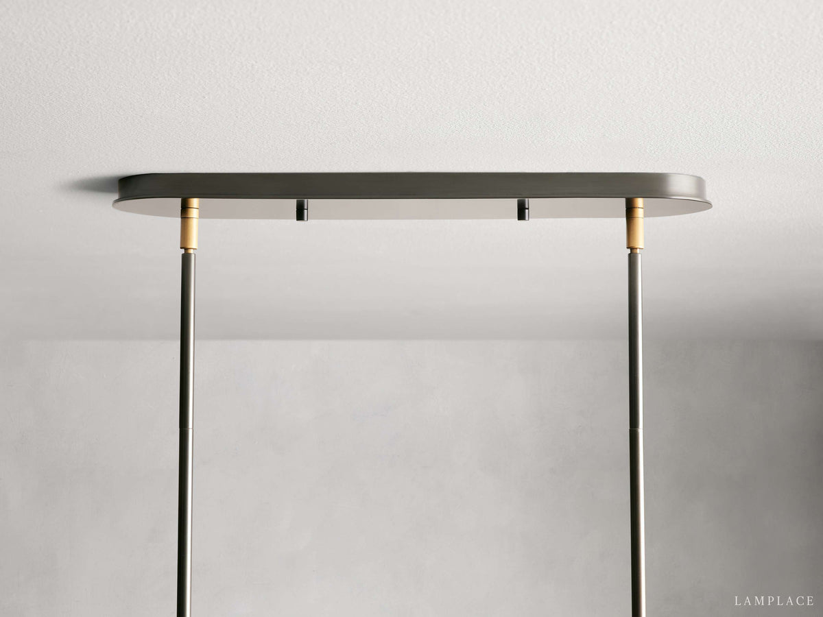 Daphne Gallery Style Linear Chandelier