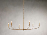 Arnett Handcrafted Vintage Round Chandelier