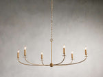 Arnett Handcrafted Vintage Round Chandelier
