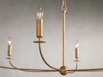 Arnett Handcrafted Vintage Round Chandelier
