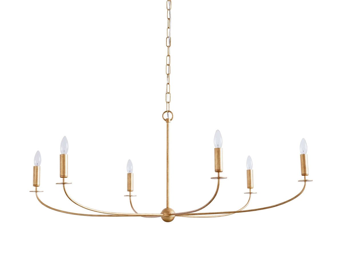 Arnett Handcrafted Vintage Round Chandelier