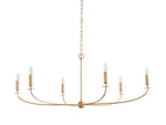 Arnett Handcrafted Vintage Round Chandelier