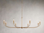 Arnett Handcrafted Vintage Round Chandelier