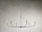 Arnett Handcrafted Vintage Round Chandelier
