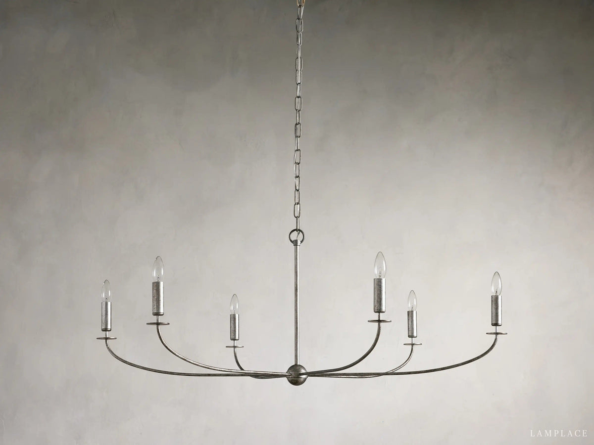 Arnett Handcrafted Vintage Round Chandelier