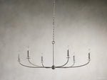 Arnett Handcrafted Vintage Round Chandelier