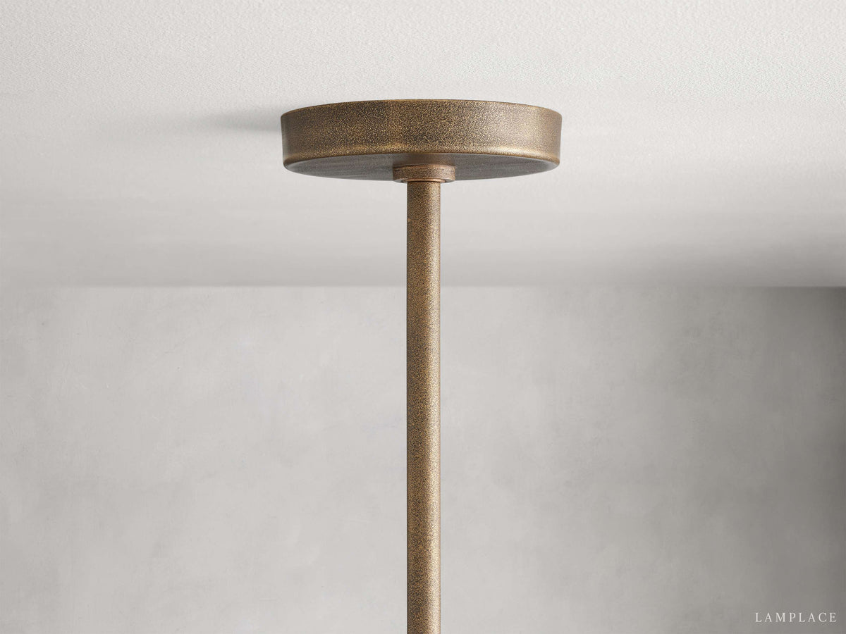 Emmet Geometric Frame Round Chandelier