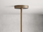 Emmet Antiqued Granular Round Chandelier