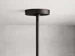 Emmet Antiqued Granular Round Chandelier