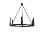 Emmet Geometric Frame Round Chandelier