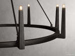 Emmet Geometric Frame Round Chandelier