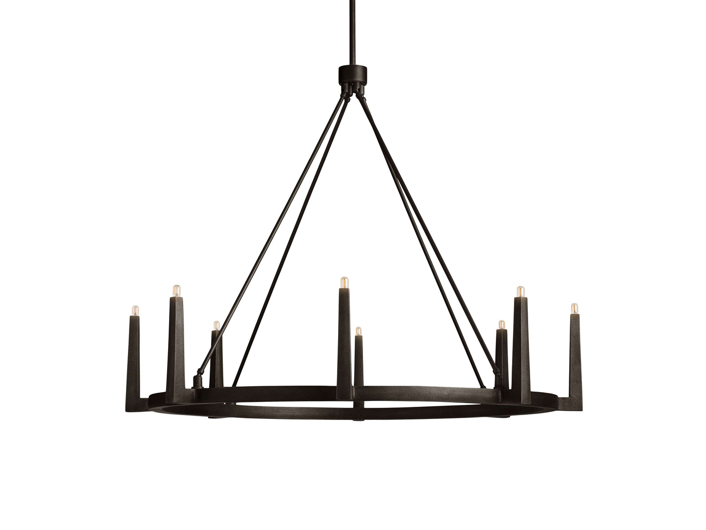 Emmet Geometric Frame Round Chandelier
