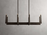Emmet Antiqued Granular Linear Chandelier