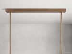 Emmet Antiqued Granular Linear Chandelier